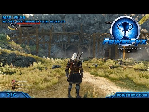 The Witcher 3 Wild Hunt – Enhanced Feline Witcher Gear Set Locations (Upgrade Diagrams)