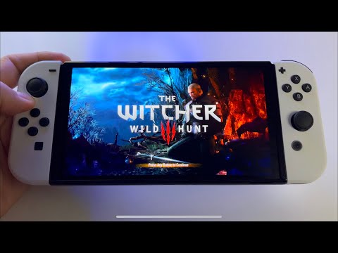 The Witcher 3: Wild Hunt | Nintendo Switch OLED gameplay