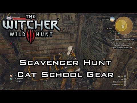 The Witcher 3: Wild Hunt – Scavenger Hunt: Cat School Gear – Treasure Hunts – Novigrad