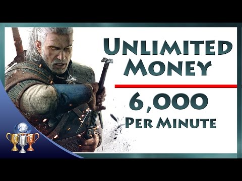 The Witcher 3 Wild Hunt – Unlimited Money (6,000 Crowns Per Minute) Infinite Coin Exploit
