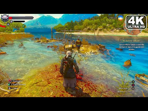 THE WITCHER 3 Xbox Series X Gameplay 4K 60FPS