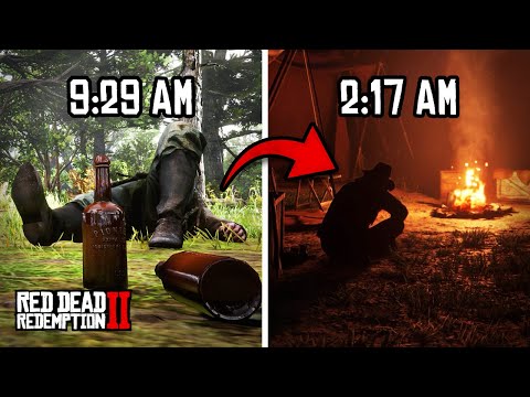 This Is How Much Uncle Drinks In A Day (Red Dead Redemption 2)