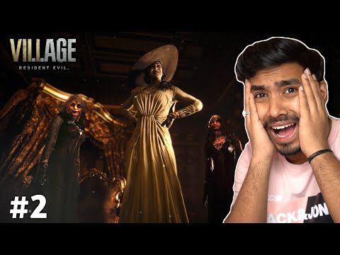 THIS TALL LADY IS CRAZY! | RESIDENT EVIL 8 VILLAGE GAMEPLAY #2