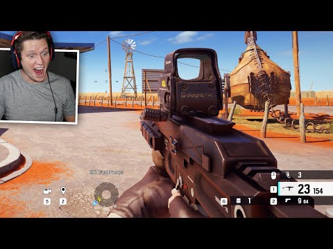 THIS UZI SHOOTS WHAT?! (Rainbow Six Siege)
