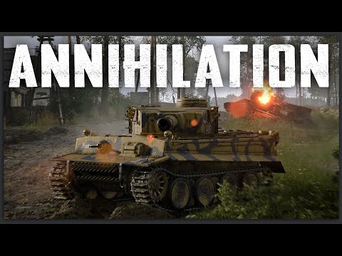 Tiger Tank + Open Field = INFANTRY ANNIHILATION (Hell Let Loose)
