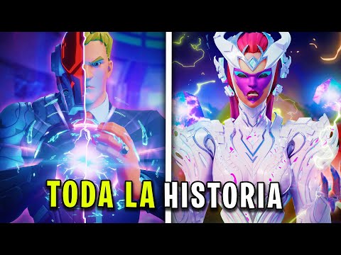 TODA LA HISTORIA OCULTA de FORTNITE (Capítulo 1 – Capítulo 2 Temporada 8) en UN VIDEO
