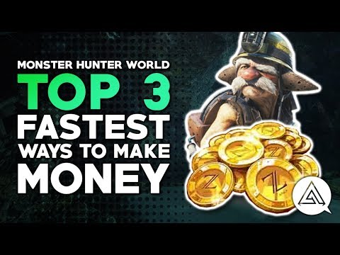 Top 3 Fastest Ways to Make Money (Zenny) in Monster Hunter World