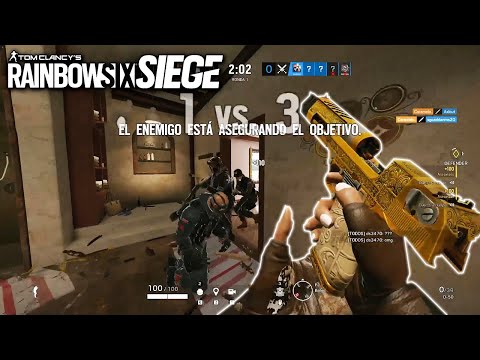TREMENDO ACE 1VS5 | Caramelo Rainbow Six Siege
