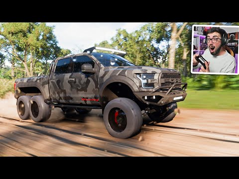 TUNEANDO UN MONSTRUO DE 6 RUEDAS en FORZA HORIZON 5 😱