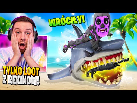 Tylko LOOT z REKINÓW w Fortnite 🦈 (WRÓCIŁY!)