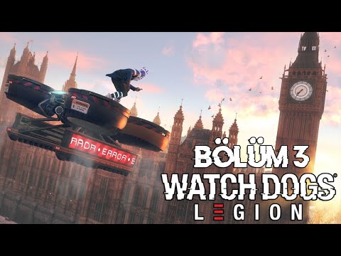 UÇAN HACKER! | WATCH DOGS LEGION TÜRKÇE BÖLÜM 3