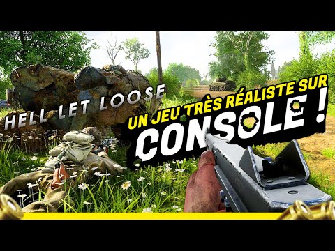 Un jeu (TRÈS) RÉALISTE sur CONSOLE 🔥 Découverte Hell Let Loose