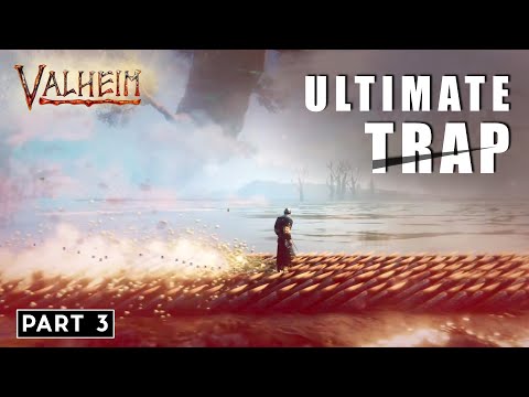 Valheim – Best Invention of the Game – Gliding on these Shredder Traps