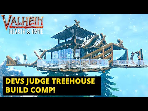 Valheim Developers Judge Treehouse Build Comp!