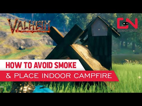Valheim How to Avoid Smoke & Place Campfire Inside – Beginners Guide