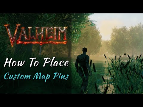 Valheim: How To Place Custom Map Pins | Valheim Early Access Quick Tips