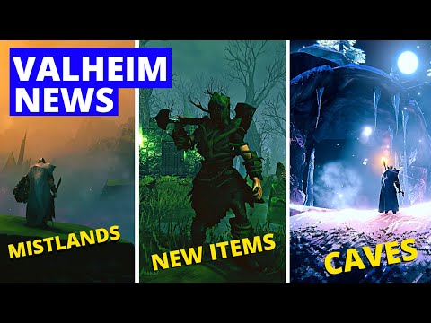 Valheim NEWS: Mistlands – NEW Items – Caves!!!