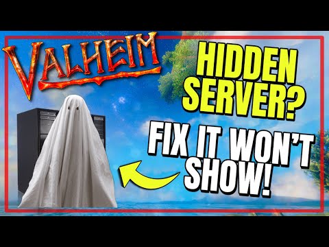 Valheim Server WON'T Show! How to FIX and WORKAROUND!   @Vedui42