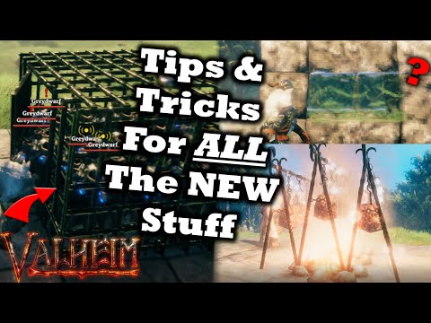 Valheim Tips & Tricks For ALL The New Hearth And Home Content (Building, Items, Furniture etc.)