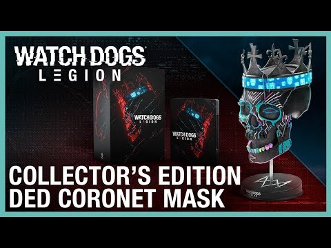 Watch Dogs: Legion: Collector's Edition Ded Coronet Mask | Ubisoft [NA]