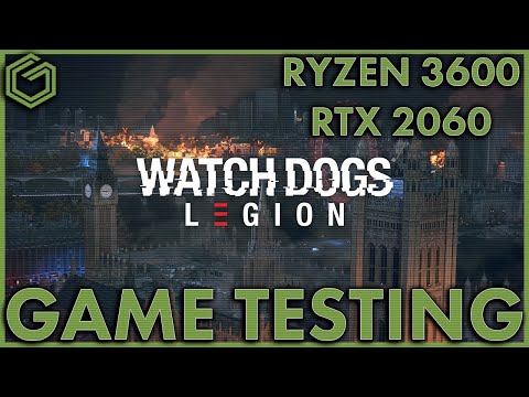 Watch Dogs Legion – RTX 2060 Ryzen 3600 – 1440p Ultra & High Settings – RTX On DLSS All Modes