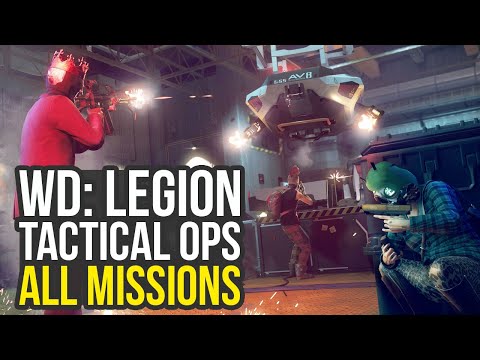 Watch Dogs Legion Tactical Ops – All Missions (Watch Dogs Legion Online Tactical Ops)