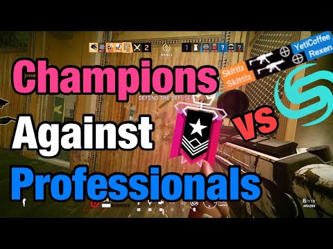 When Champions CLUTCH Against Professionals – Rainbow Six Siege