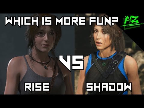 WHICH ONE IS MORE FUN? Rise vs Shadow of the Tomb Raider – Personal Thoughts 21:9 HD