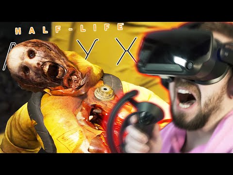 WHY IS THIS SO SCARY!? | Half Life Alyx (VR) – Part 2