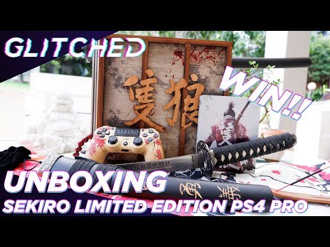 WIN THIS! Sekiro: Shadows Die Twice Limited Edition PS4 Pro Unboxing