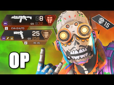 wowee SO fast SO op GUN COMBO w/ Octane in Apex Legends