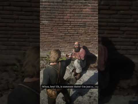 You Seem Real Perceptive For A Blind Feller In RED DEAD REDEMPTION 2 On GameScape. #shorts #rdr2