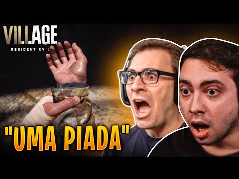 YOUTUBERS REAGINDO A CENA MAIS BIZARRA DE RESIDENT EVIL VILLAGE