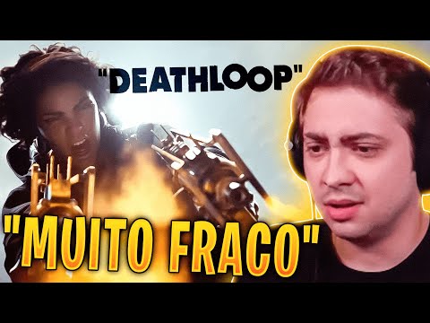 YOUTUBERS REAGINDO AO DEATHLOOP, NOVO JOGO DE PS5
