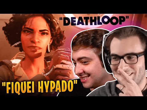 YOUTUBERS REAGINDO AO TRAILER DE GAMEPLAY DO DEATHLOOP