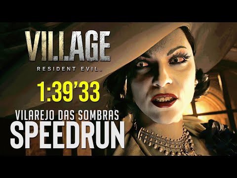 ZERANDO RESIDENT EVIL VILLAGE MUITO RÁPIDO NA DIFICULDADE MAIS DIFÍCIL | Speedrun React 1:39'33