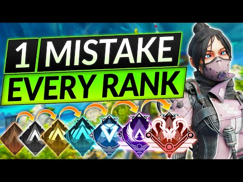 1 BRUTAL Mistake For EVERY RANK in Apex Legends – PRO Tips to RANK UP – Advanced Guide