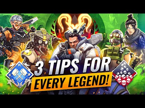 3 TIPS FOR EVERY LEGEND! (Apex Legends Legend Guide, Tips, and Tricks to Help Pick Your Main)