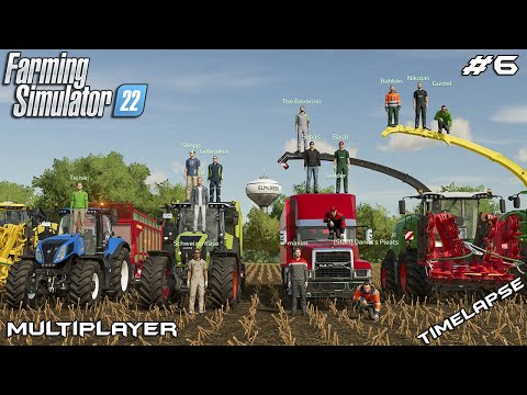 4.000.000 litre SILAGE harvest in AMERICA | Elmcreek | Farming Simulator 22 Multiplayer | Episode 6