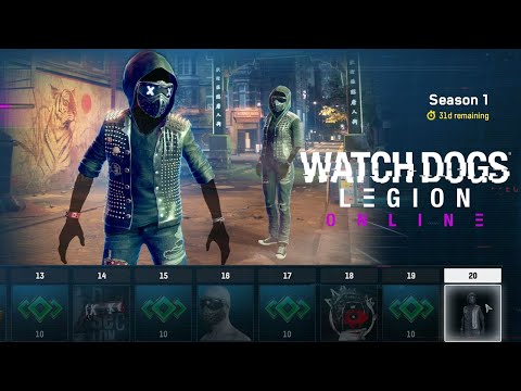 All Online Rewards In Watch Dogs Legion Multiplayer Gameplay (Watch Dogs Legion Online Gameplay)