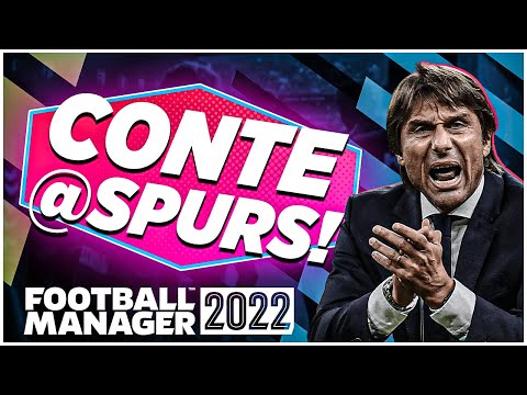 ANTONIO CONTE AT SPURS | FM22 What Happens? | Football Manager 2022 Experiment