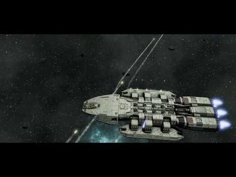 Battlestar Galactica Deadlock – 1 Battlestar -vs- 3 Basestars