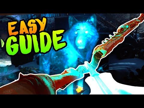 BEST WOLF BOW UPGRADE GUIDE [EASY] Black Ops 3 Zombies Der Eisendrache Easter Egg Guide / Tutorial