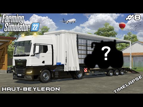 Buying new TRACTOR with GPS | Animals on Haut-Beyleron | Farming Simulator 22 | Episode 8