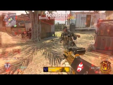 Call Of Duty: Black Ops – Gold Camo AUG Multiplayer Gameplay On Firing Range! COD BO1 Best Map!