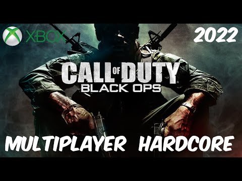 CALL OF DUTY BLACK OPS XBOX 360 consegui encontrar  PARTIDA NO MODO HARDCORE 😰