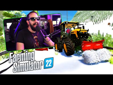 Χιόνια παντού!!! #8 | Farming Simulator 22 | Greek