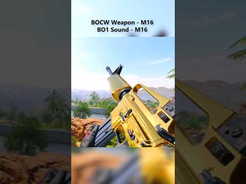 Cold War Guns BUT with Black Ops 1 Sounds #shorts