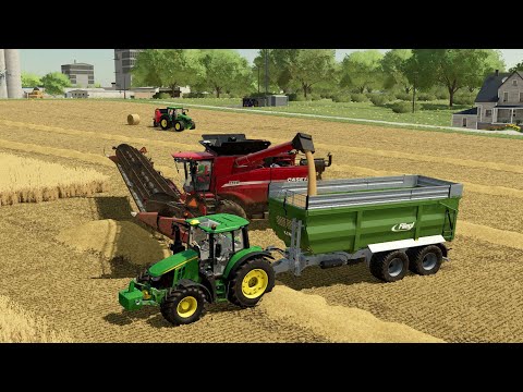 Cosecha De Trigo y Siembra De Hierba | #29 Farming Simulator 22