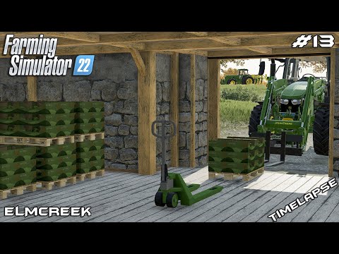 DEEP PLOWING and BASEMENT full of LETTUCE | Elmcreek | Farming Simulator 22 | Episode 13